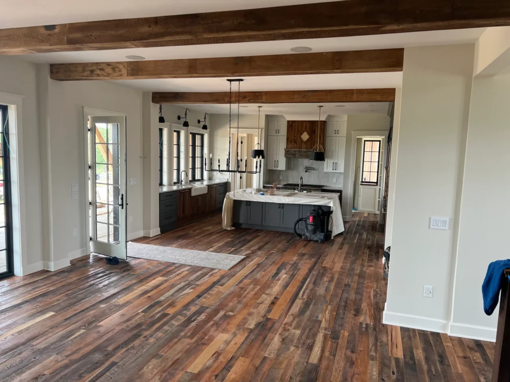 Barn Siding Mixed Hardwood flooring