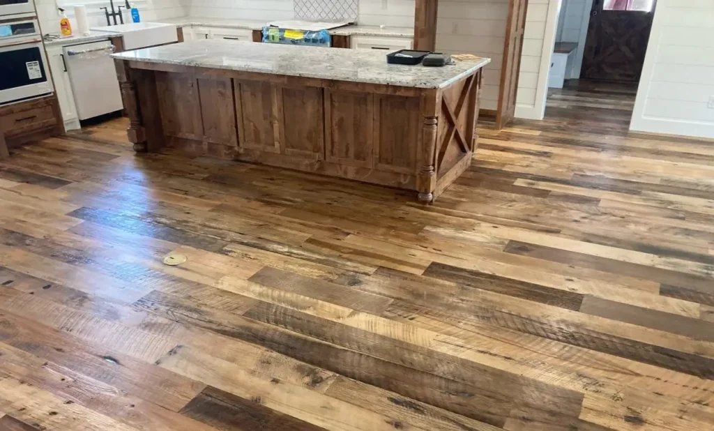 Barn Siding Mixed Oak flooring