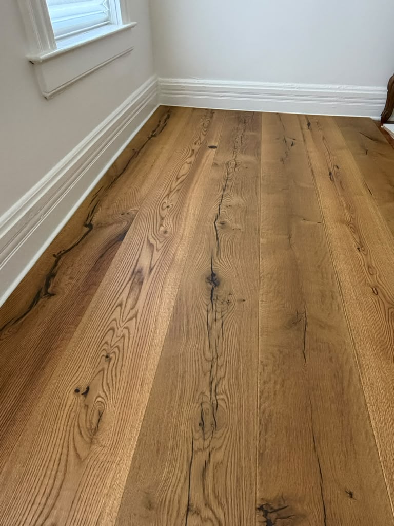 Character Oak flooring