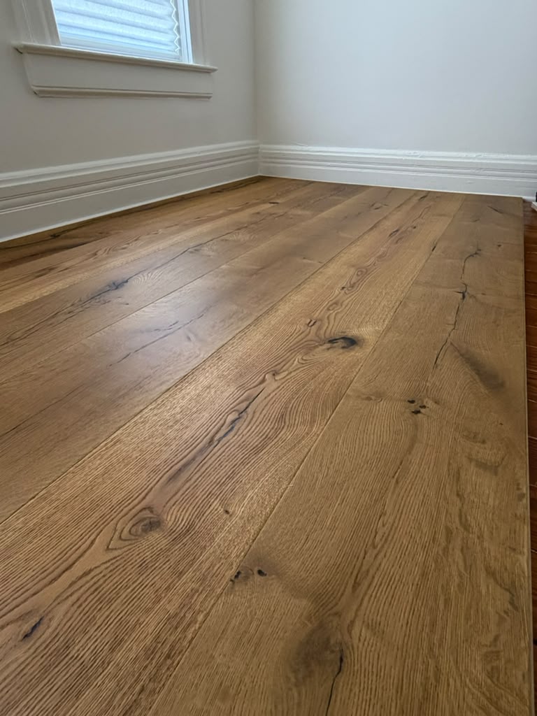 Character Oak flooring