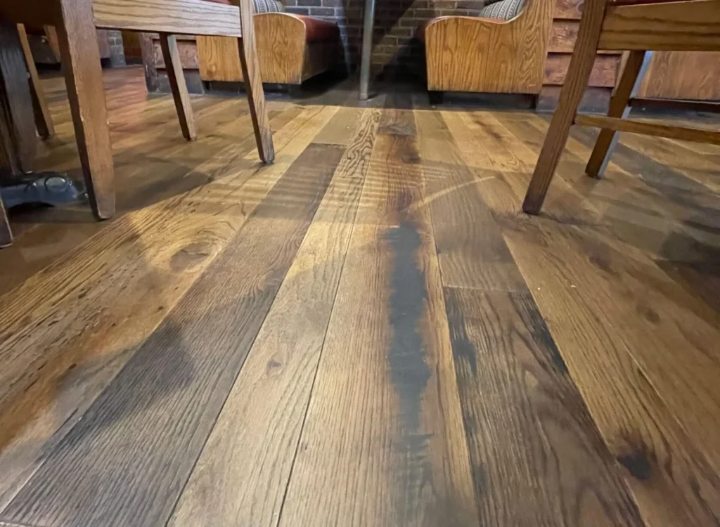 Dark Rustic Barnwood flooring