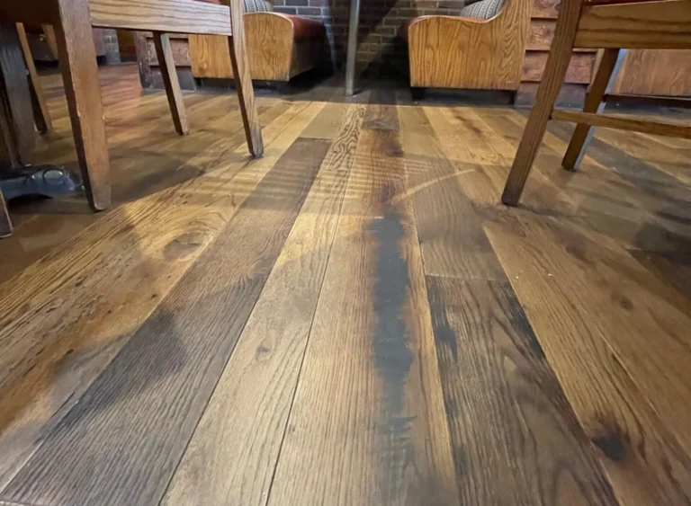Dark Rustic Barnwood flooring