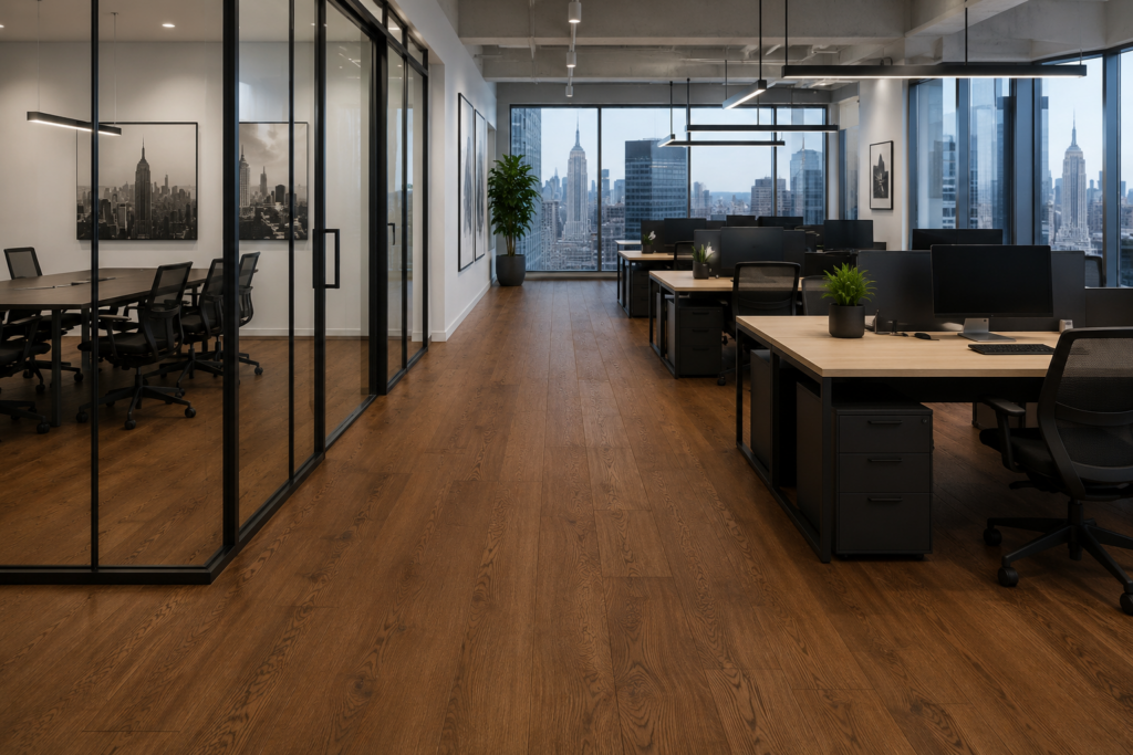 Saddle Oak flooring